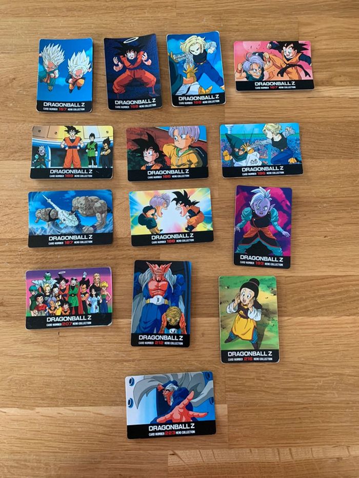 Cartes Dragon Ball Z Hero Collection