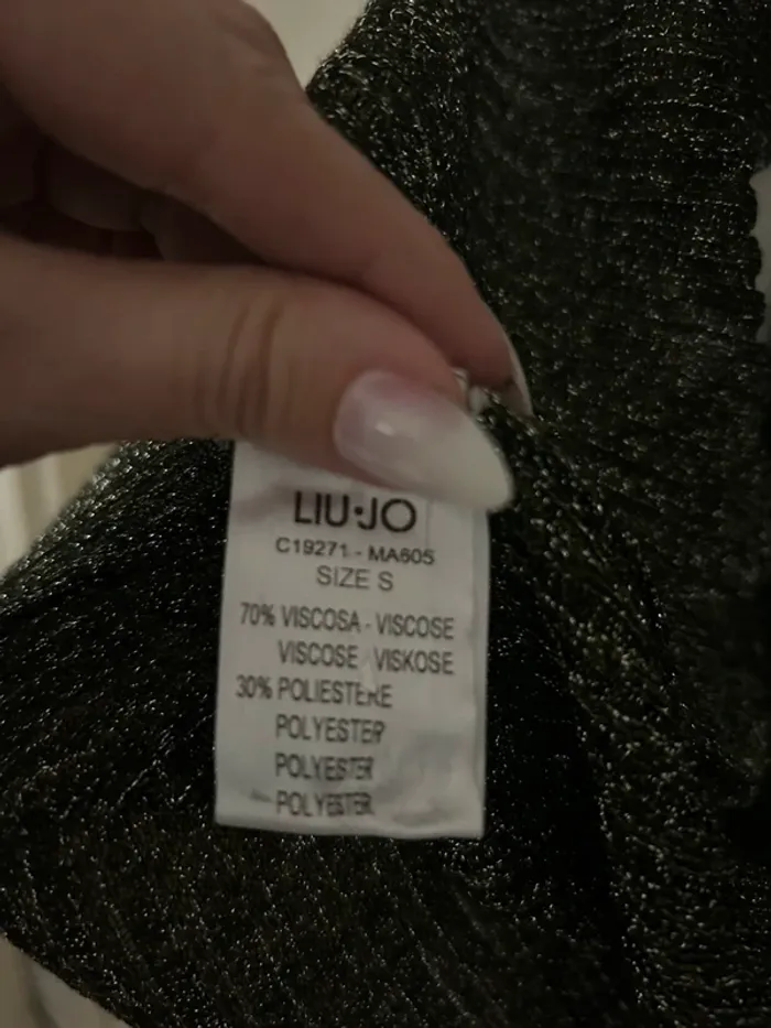 Liu Jo top, débardeur,haut pailleté, femme, taille S/36 - photo numéro 7