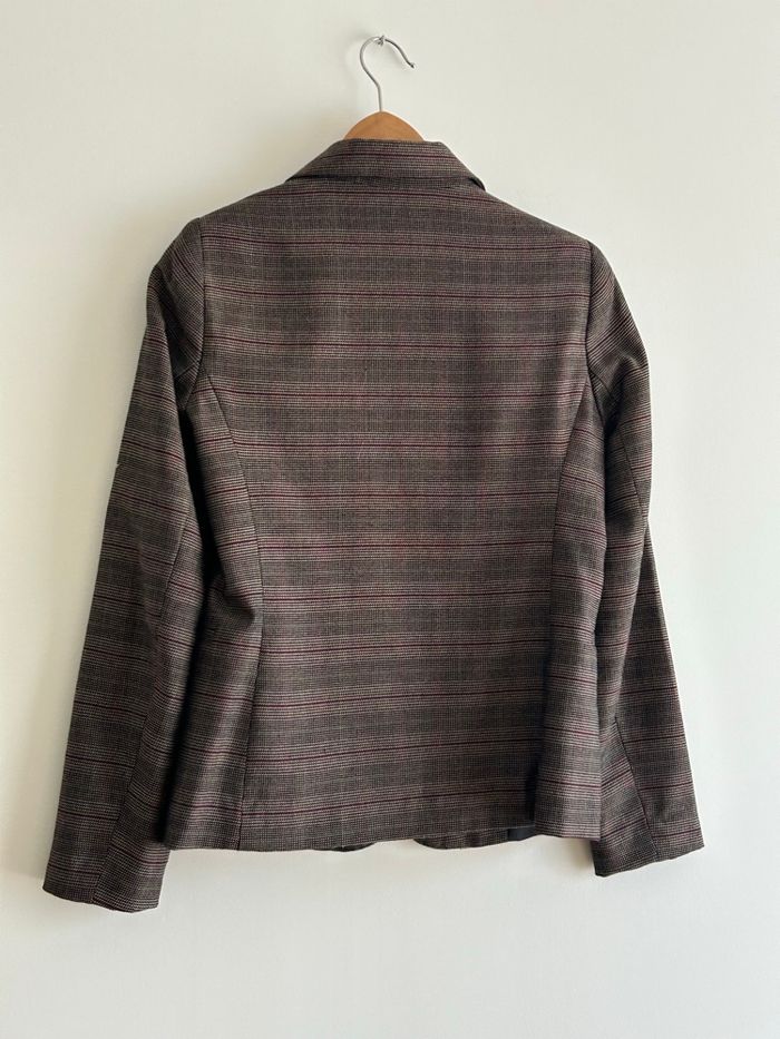 Veste blazer à carreaux Promod - photo numéro 5
