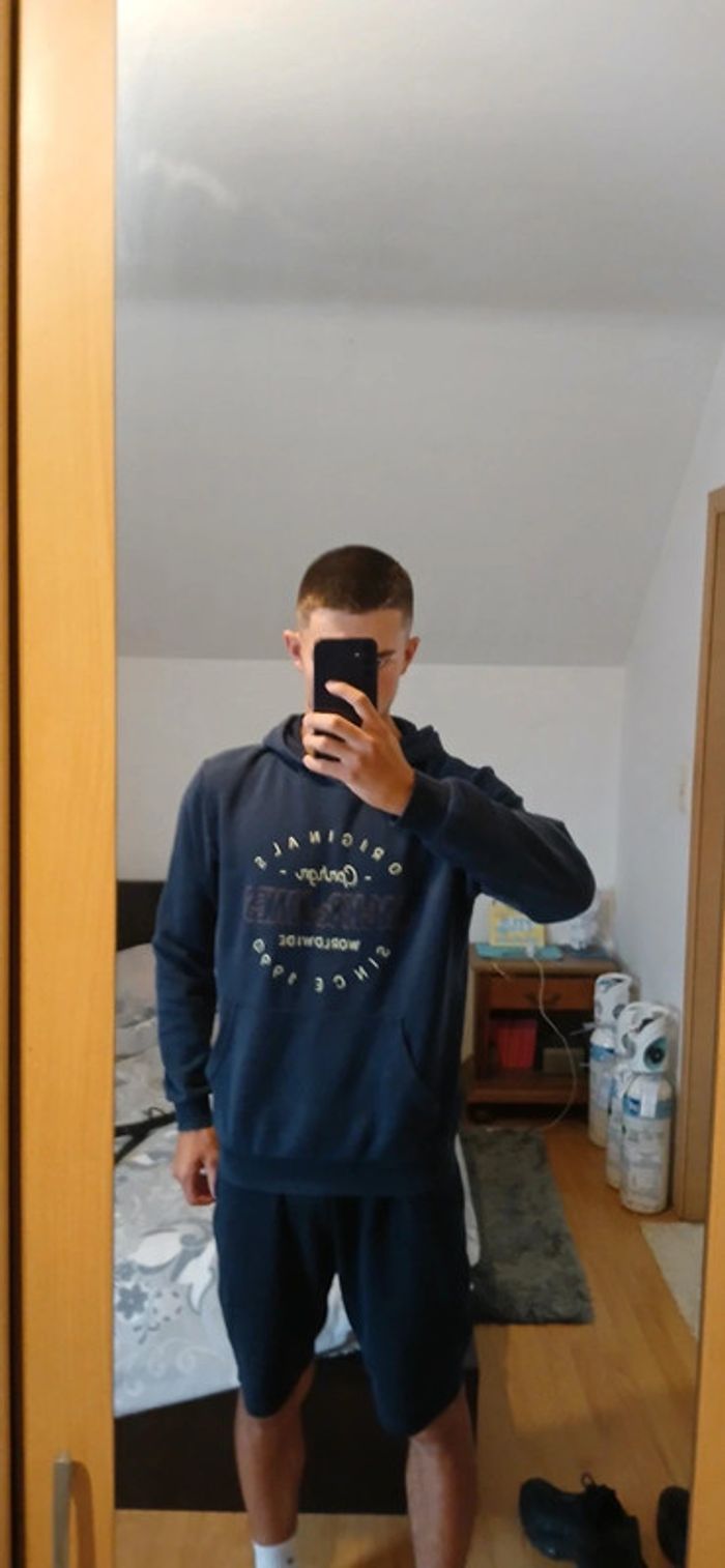 Pull à capuche Jack et Jones - photo numéro 3