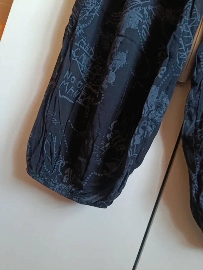 Pantalon Aladin noir et gris - photo numéro 3
