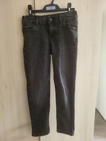 Jean slim Kiabi noir 9 ans