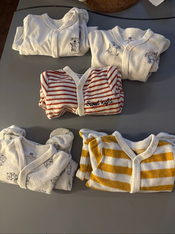 Lot de 5 pyjama hiver
