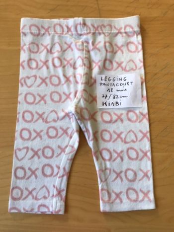 Legging /Pantacourt 18 mois 77/82 cm Kiabi
