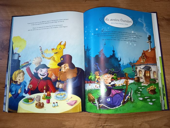 Gros livre enfant Contes magiques et histoires fantastiques, Éditions Hemma - photo numéro 3