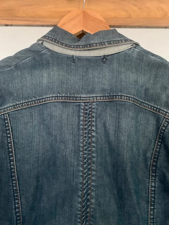 Veste en jean cache-cache taille 38 cintrée - photo numéro 11