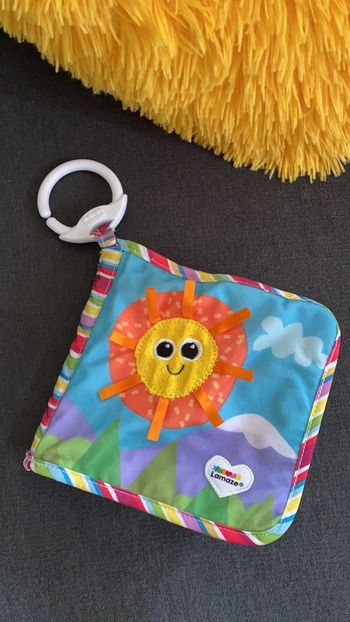 Lamaze livre tissu sensoriel enfant