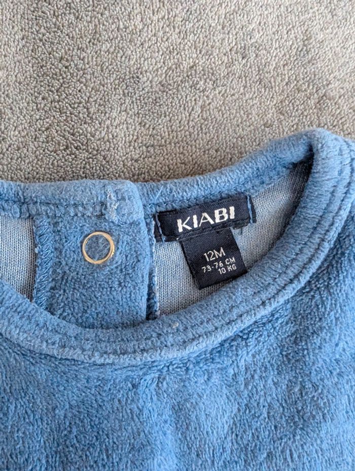 Lot de 2 pyjamas en velours - 12 mois - Kiabi - photo numéro 5