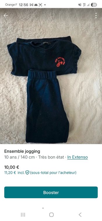Ensemble jogging 