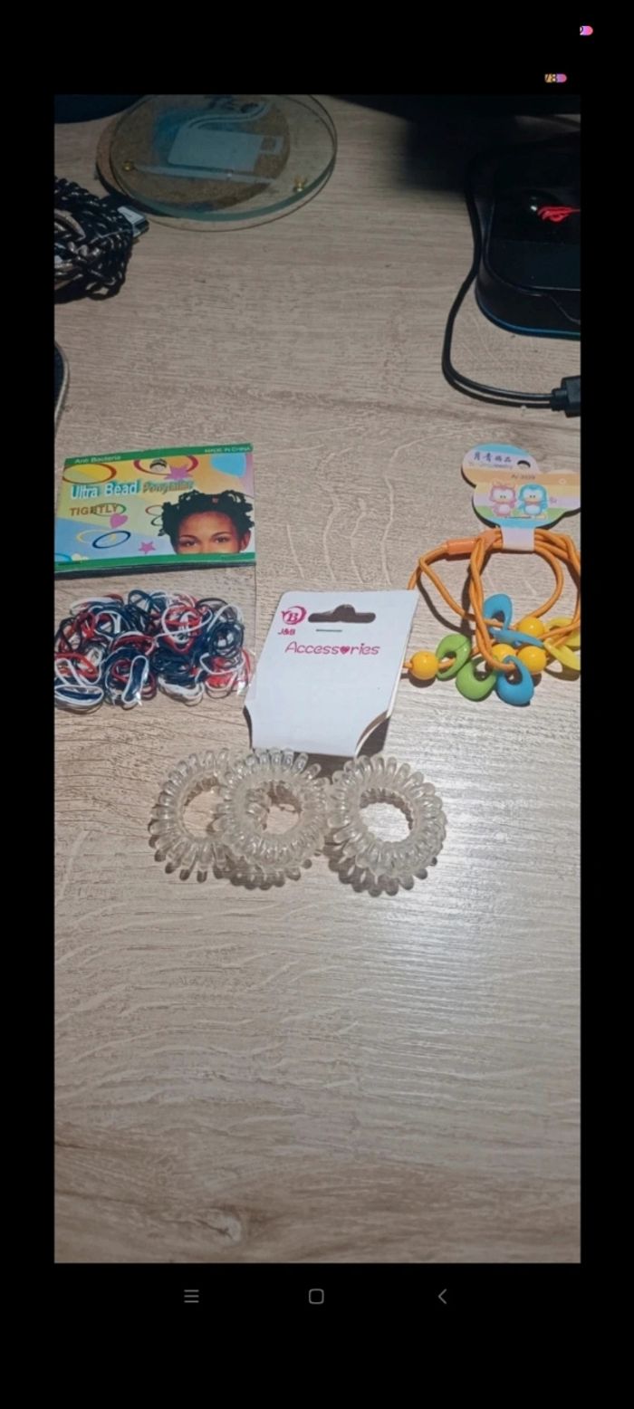 Lot élastiques