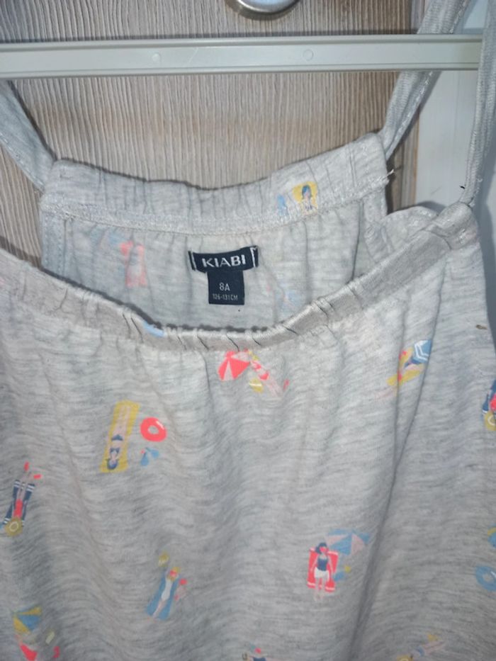 Combishort grise 8ans - photo numéro 3