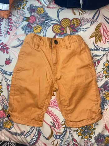 Short bermuda orange corail orchestra