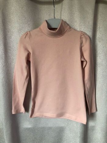 Sous pull rose poudré 4 ans Kiabi