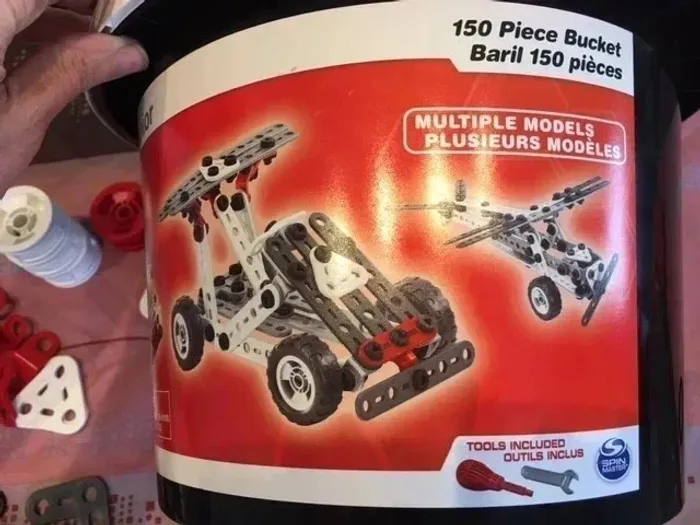 🔧 Meccano Junior 15104 – Baril complet
