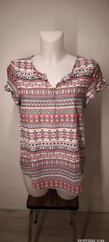 T-shirt United Color of Benetton Femme M Bohême