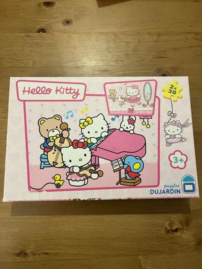Puzzle hello kitty