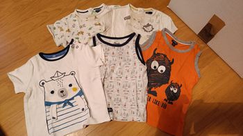 Lot Tshirt 18 mois