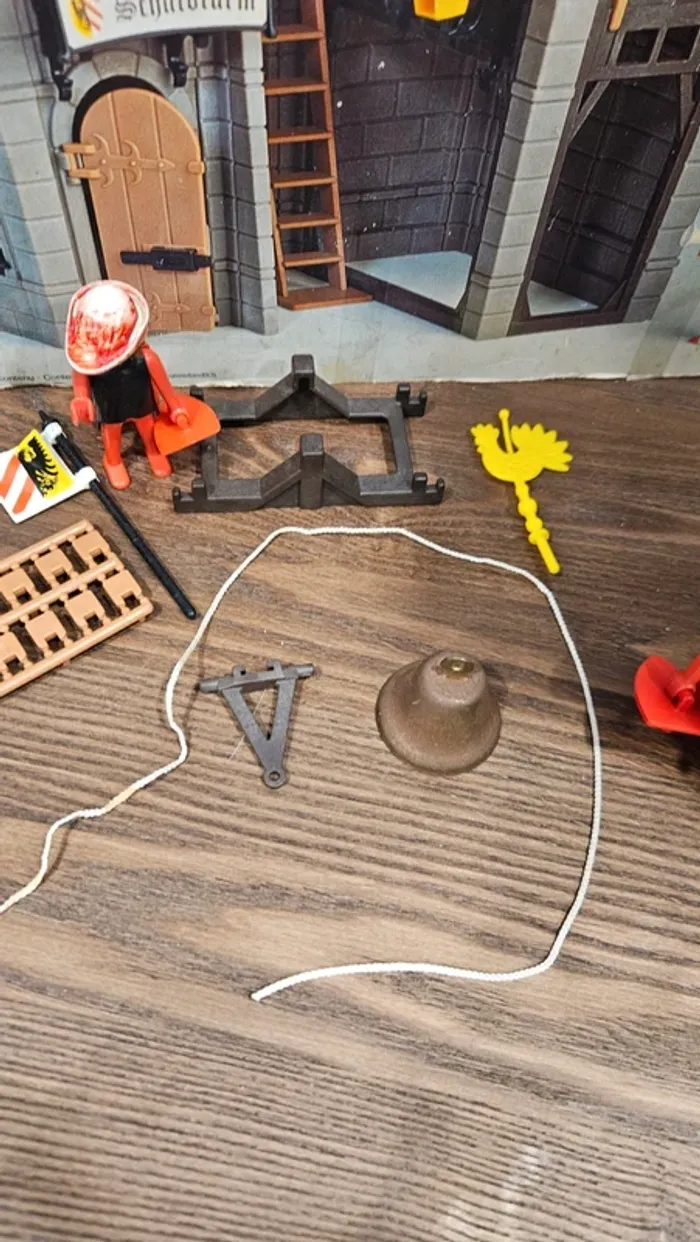 Tour médiéval avec cloche playmobil - photo numéro 7
