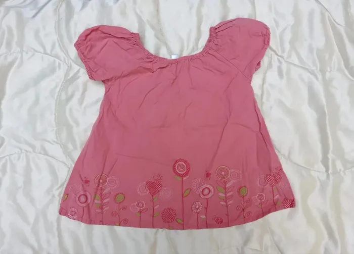 T-shirt manches courtes rose 3 ans Vertbaudet - photo numéro 2
