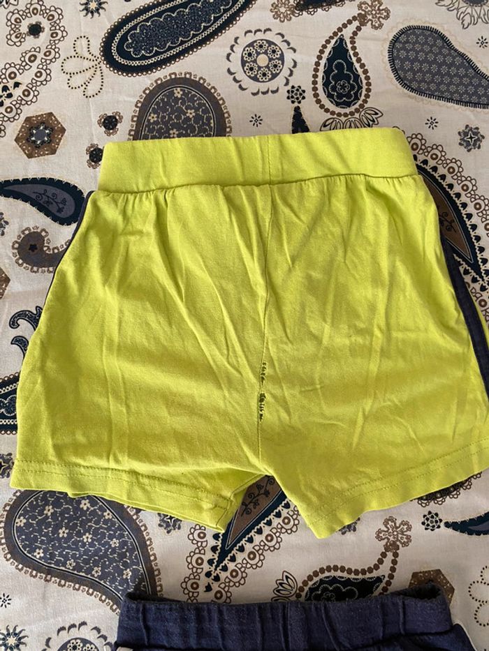 Superbe beau short Primark bleu taille 18/24 mois - photo numéro 5