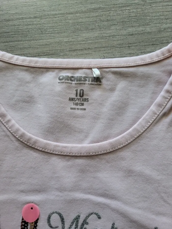 Tee-shirt manches longues Orchestra 10 ans - photo numéro 3