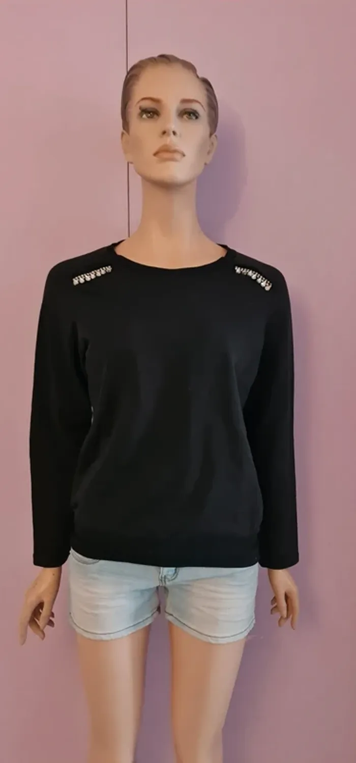 Pull femme noir