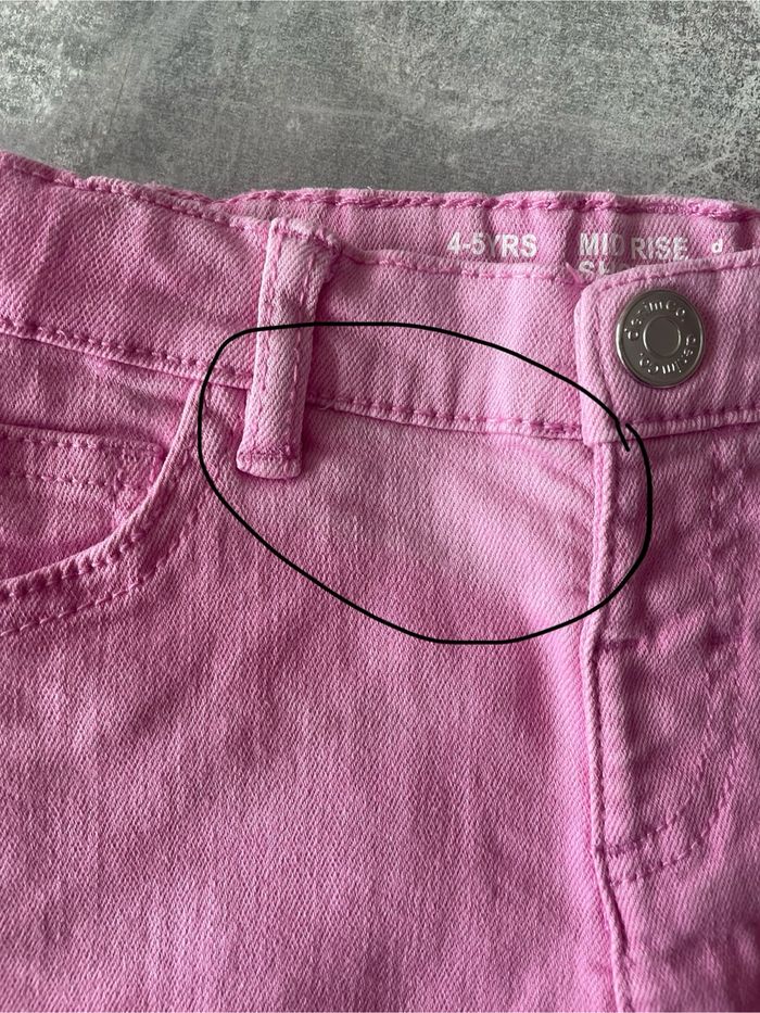 Short rose fille 4/5 ans primark - Denim Co - photo numéro 5