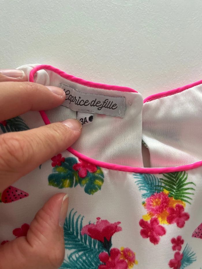 Lot de 2 tee shirts DPAM & Caprice de fille 3 ans - photo numéro 5