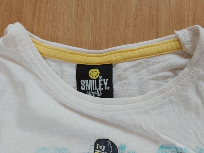 T-shirt garçon 5 ans Orchestra Smiley World - photo numéro 5