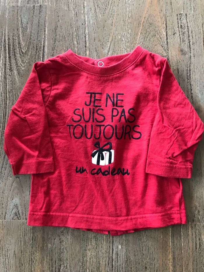 Tee-shirt 1 mois