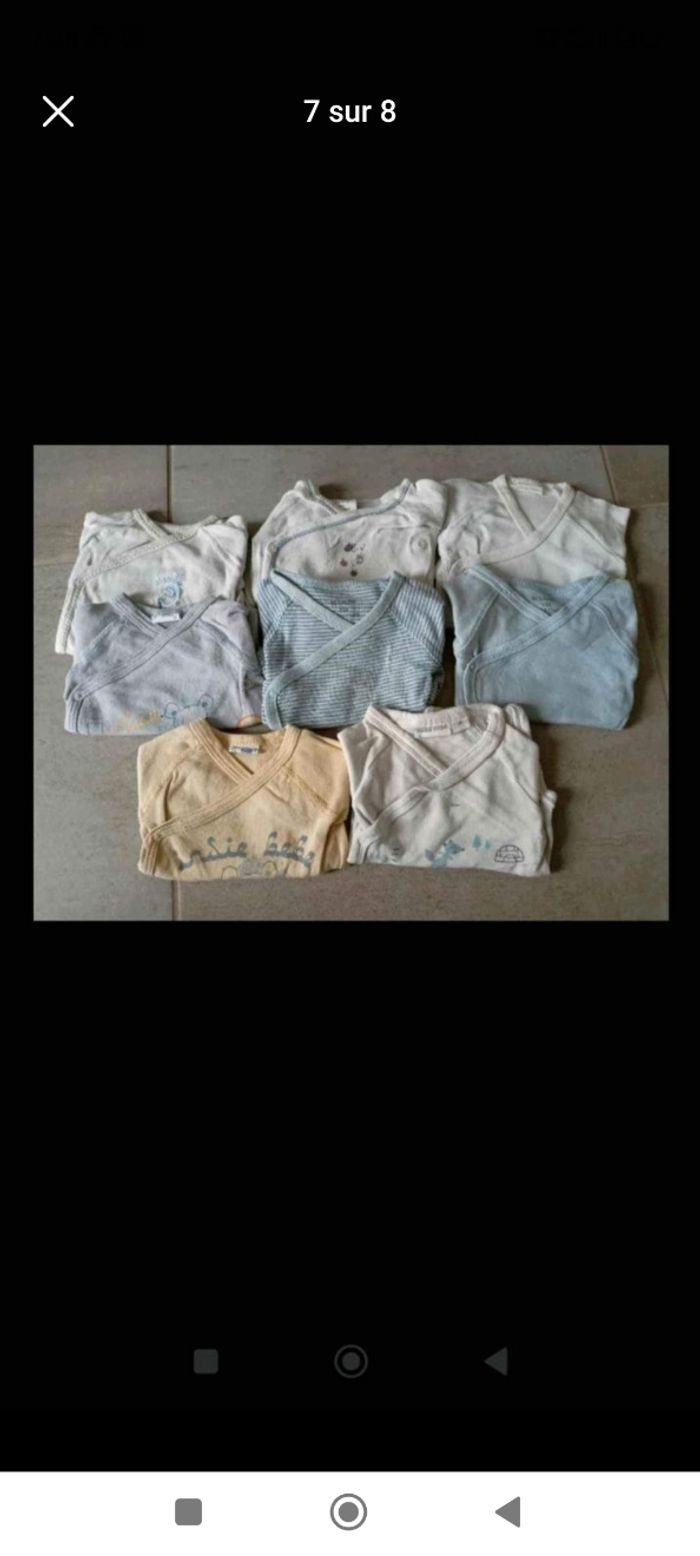 Lot vêtements garçon 1 mois - photo numéro 7