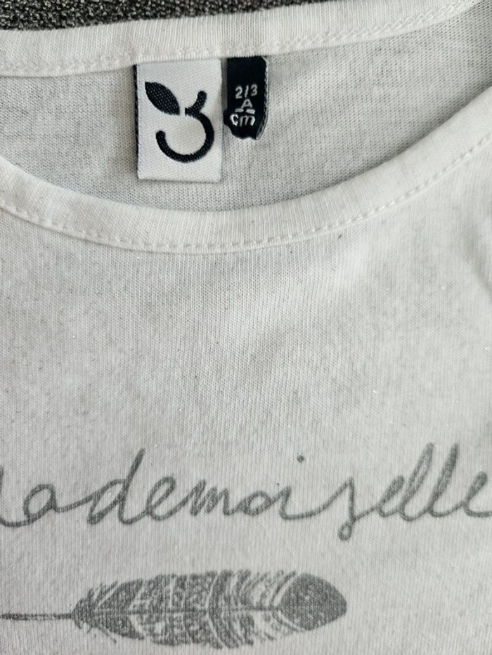 Tee-shirt longues manches 3 pommes - photo numéro 3