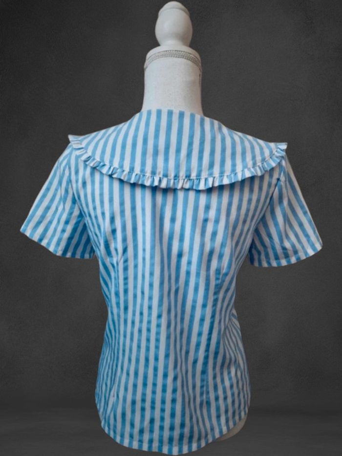 Blouse à rayures. - photo numéro 2
