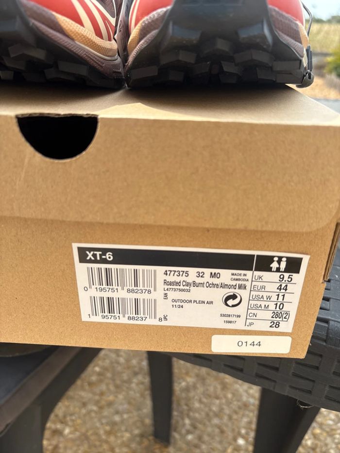 Salomon XT-6 roasted clay 44 - photo numéro 7
