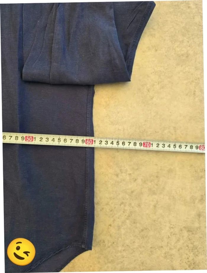 Chemise Ralph Lauren manche longue Taille L bleu noir Homme Men CHE121 - photo numéro 6