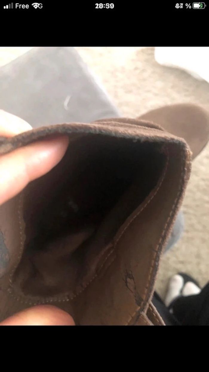 Bottines taille 37 avec talons - photo numéro 5