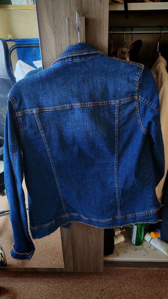 Veste en jeans bleue t.s. - photo numéro 2