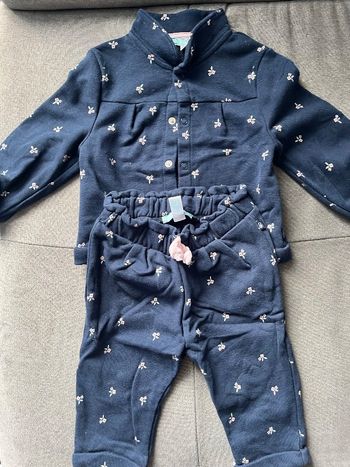 Ensemble pantalon + veste 12 mois