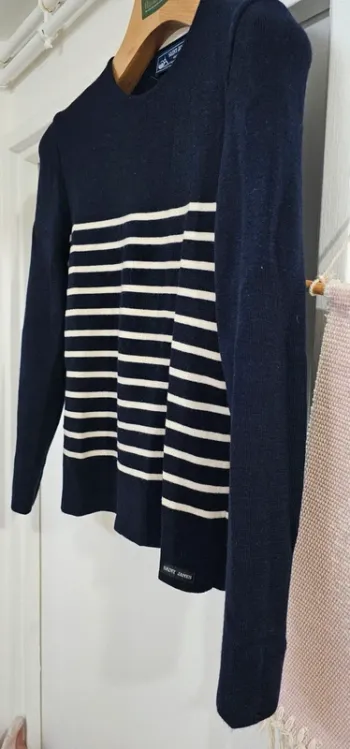Pull Marinière Laine Woolmark Saint James Taille 36