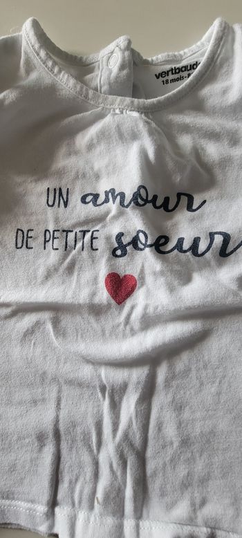 Tee-shirt 18 mois Verbaudet