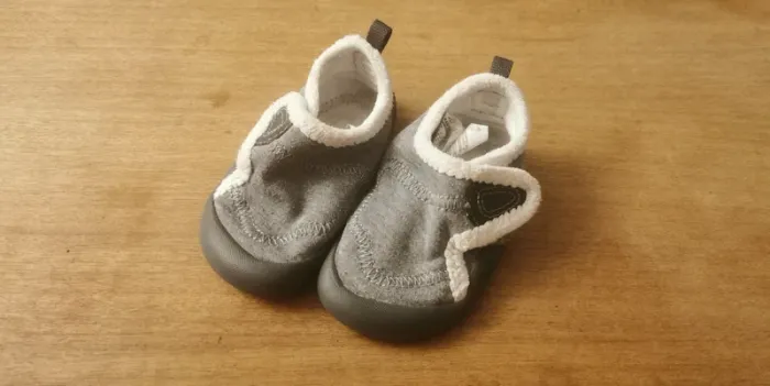 🌼🎒 chaussons Domyos babylight T24  gris lunaire  spécial rentrée 🐾