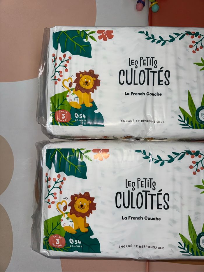 Lot de 2 paquets les petits culottés taille 3 - photo numéro 3
