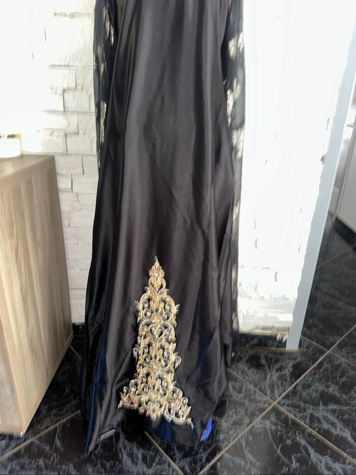 Robe chaouia neuve noire doré - photo numéro 5