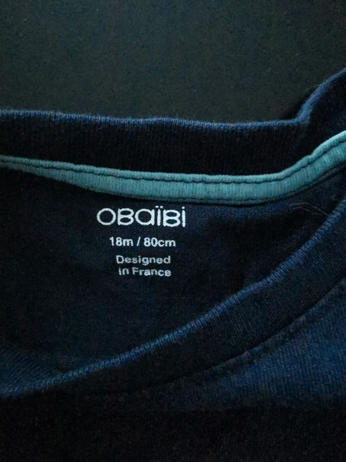 Tee-shirt Obaibi T18 mois - photo numéro 3