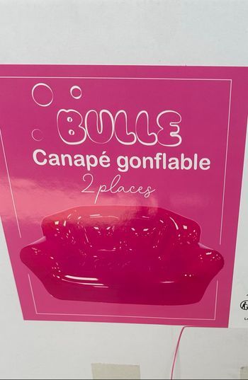 Canapé gonflable