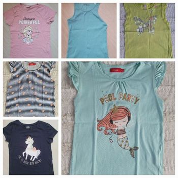 Lot 6 maillots manches courtes 8 ans