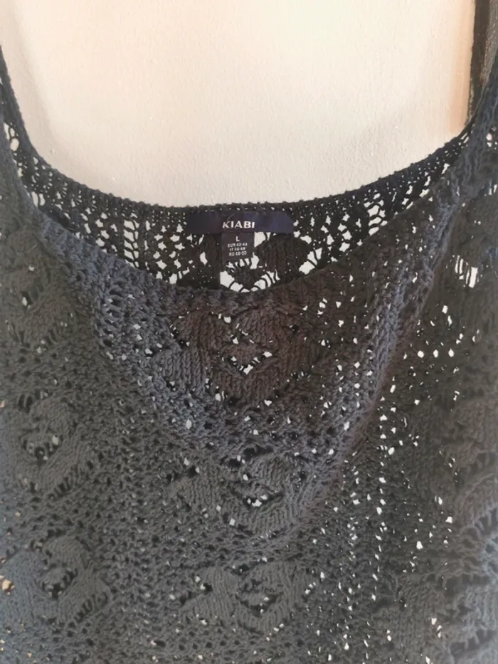 Top, débardeur, en tricot. - photo numéro 4