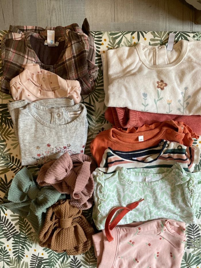 Lot bébé fille 12 mois