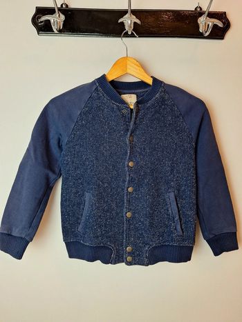 Veste/gilet bleu garçon 9/10 ans Zara kids