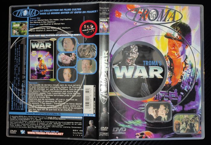 DVD Troma's war